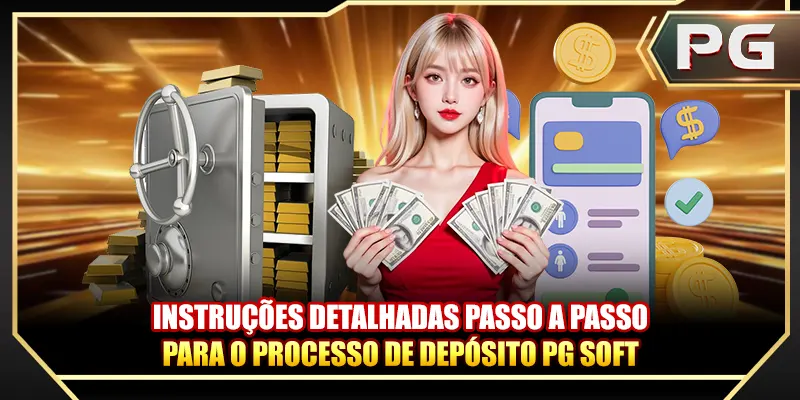 Instruções detalhadas passo a passo para o processo de Depósito PG